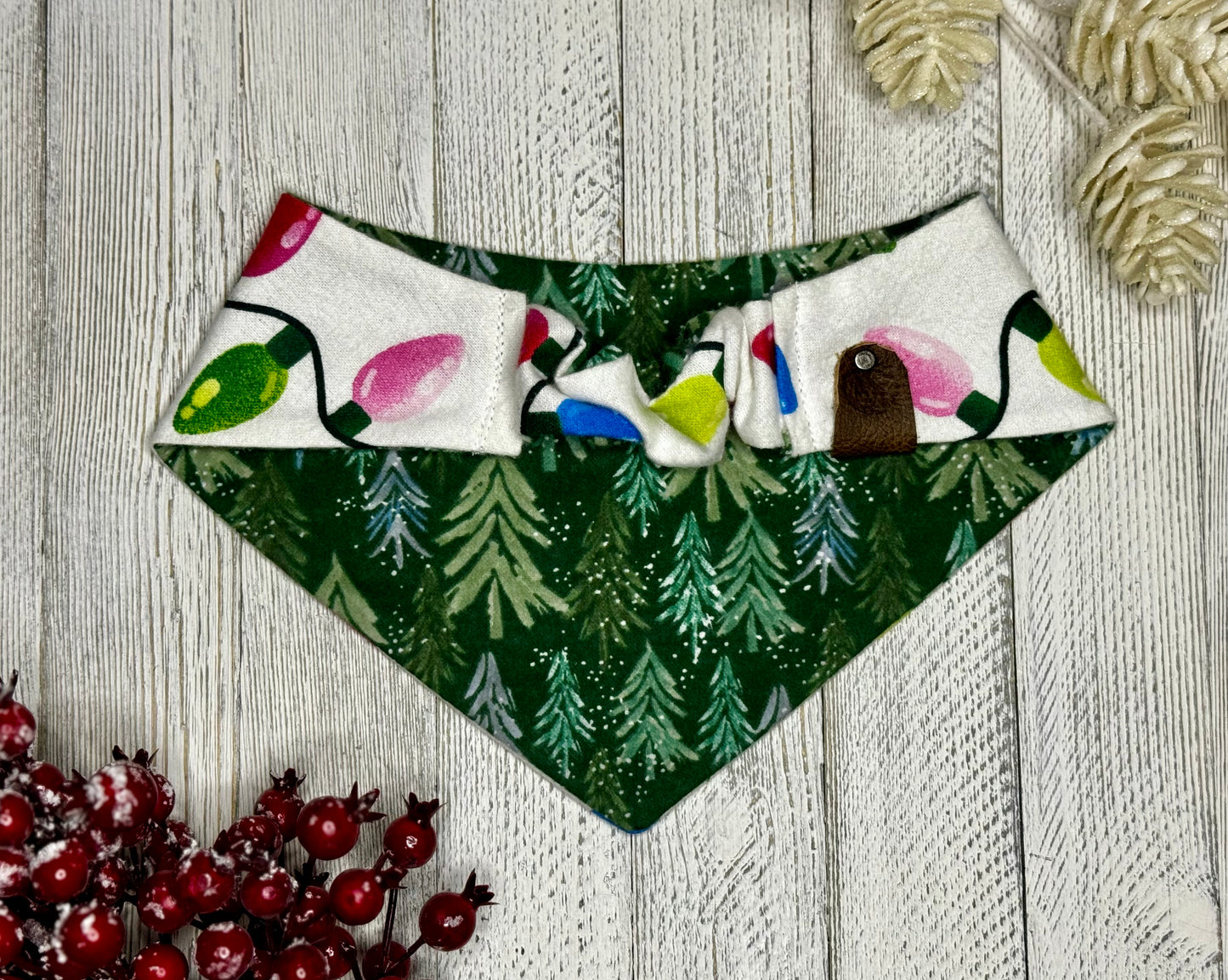 Holiday Lights N' Trees- Reversible