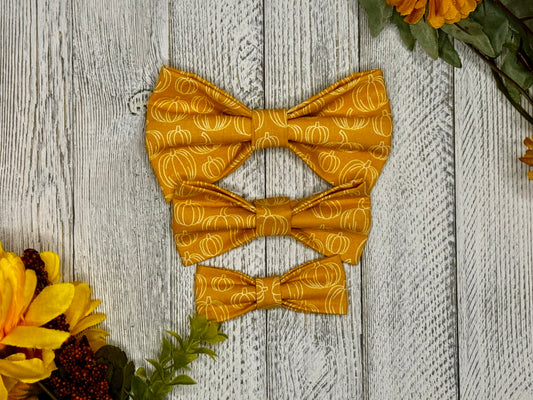 Boo-tiful Harvest Slip-on Bow Tie