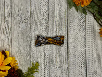 Leaves Galore Slip-on Bow Tie