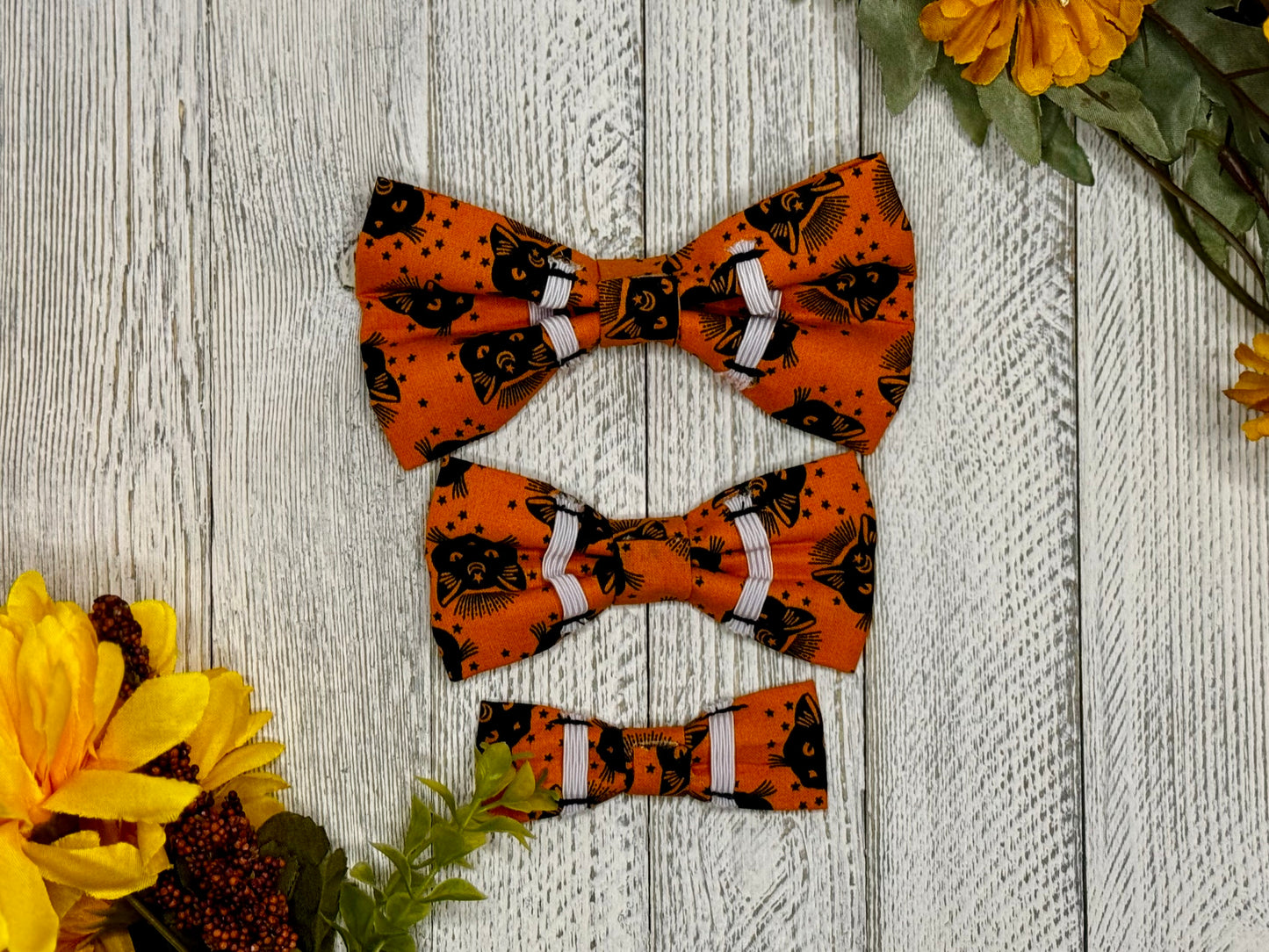 Feline Spells Slip-on Bow Tie