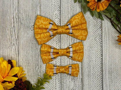 Boo-tiful Harvest Slip-on Bow Tie