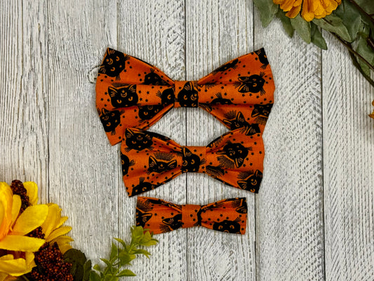 Feline Spells Slip-on Bow Tie