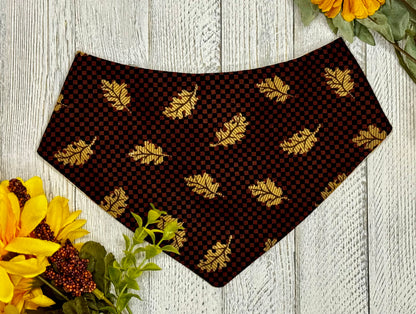 Golden Leaves- Reversible