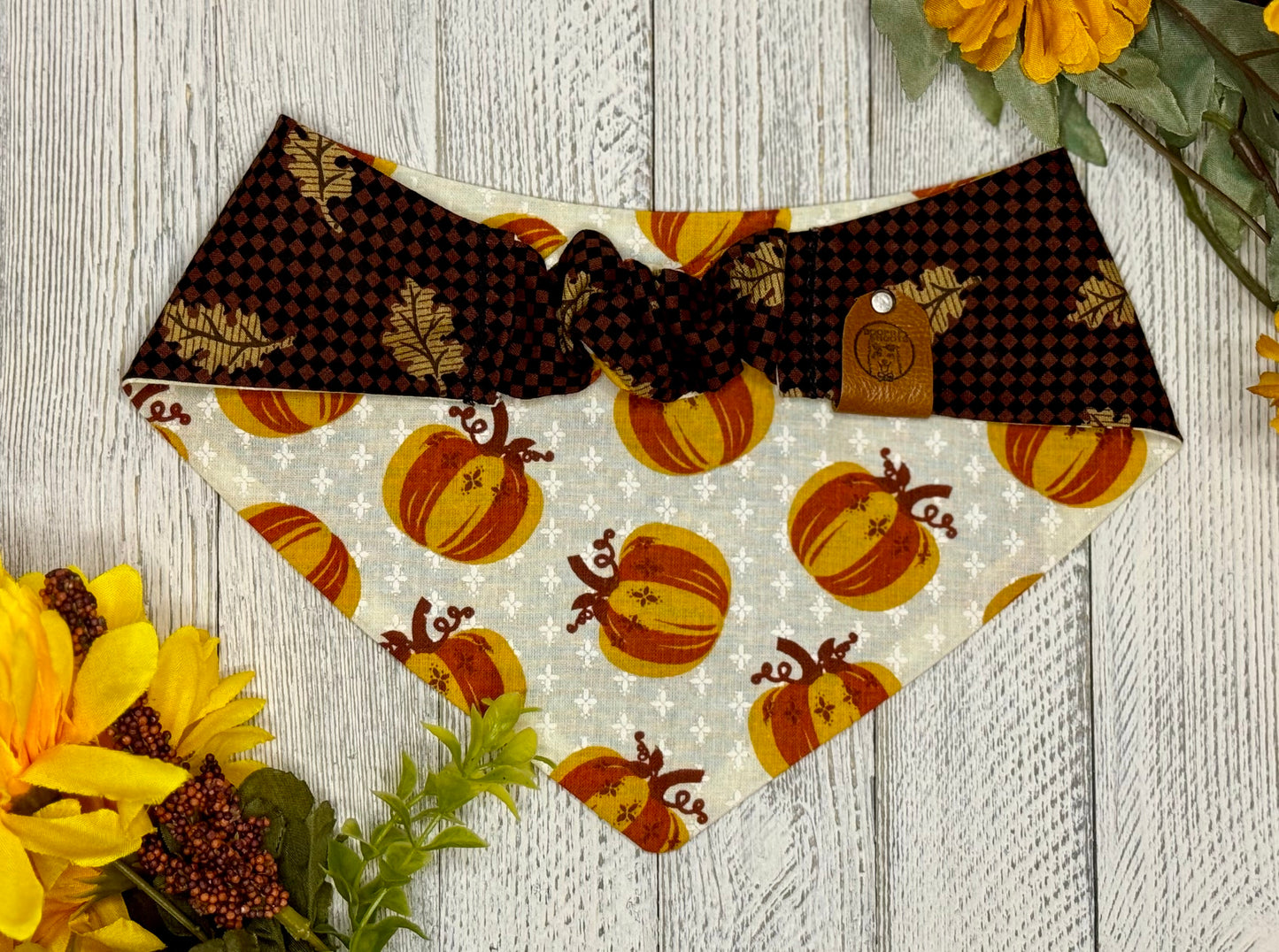 Golden Leaves- Reversible