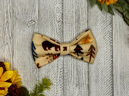 Cozy Camping Slip-on Bow Tie