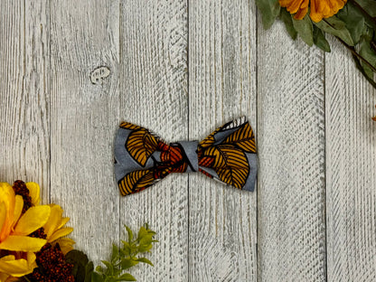 Leaves Galore Clip-on Bow Tie