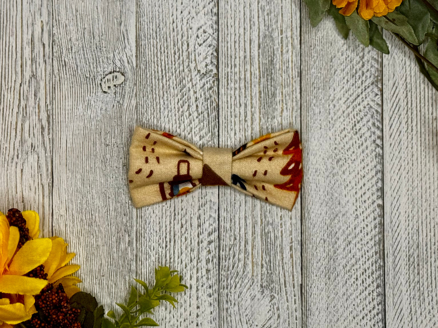 Cozy Camping Slip-on Bow Tie