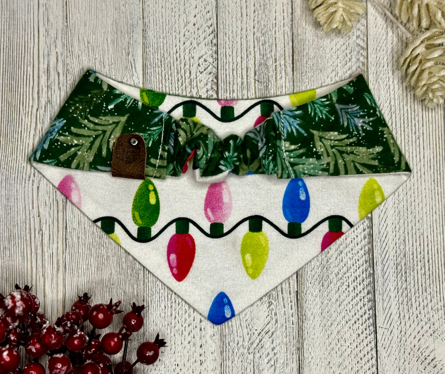 Holiday Lights N' Trees- Reversible