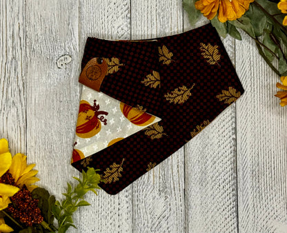 Golden Leaves- Reversible
