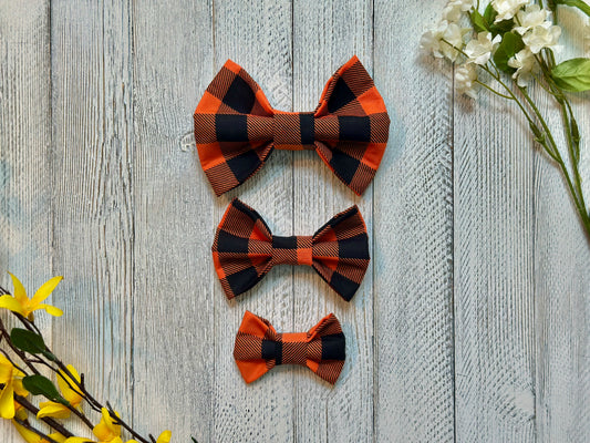 Spiced Shadows Slip-on Bow Tie
