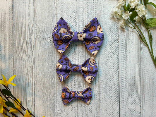 Ghostly Cookies Slip-on Bow Tie