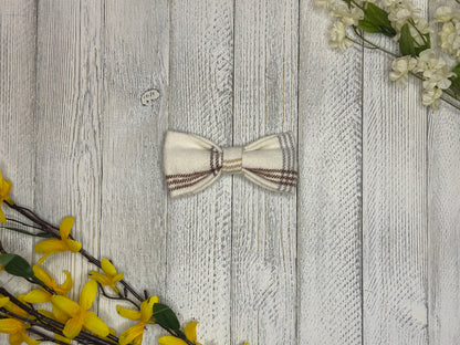 Sweater Weather Slip-on Bow Tie