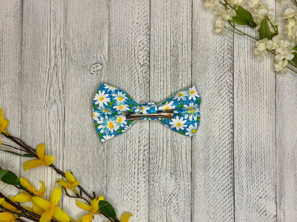 Vibrant Daisy Clip-on Bow Tie