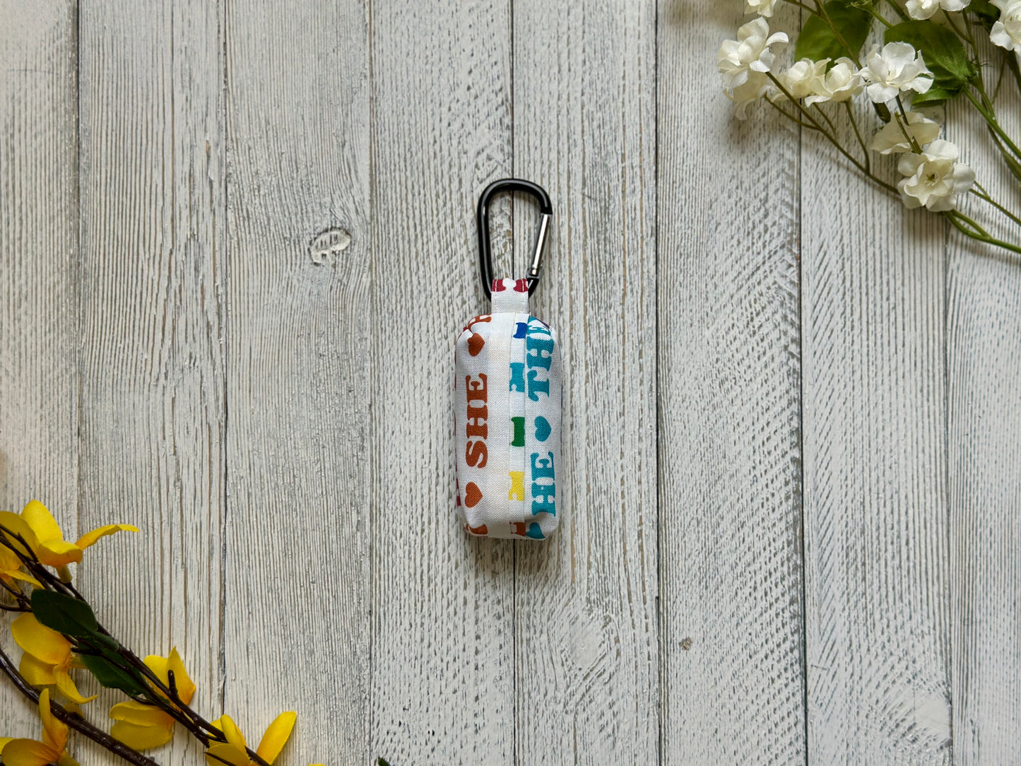 Pronouns Pride Poop Bag Holder