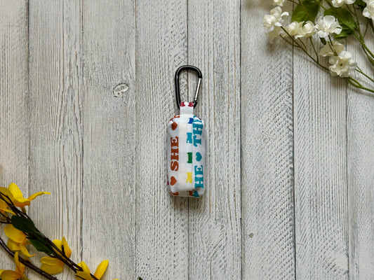 Pronouns Pride Poop Bag Holder