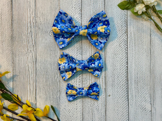 Sunny Blooms Slip-on Bow Tie