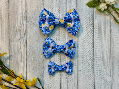 Sunny Blooms Slip-on Bow Tie