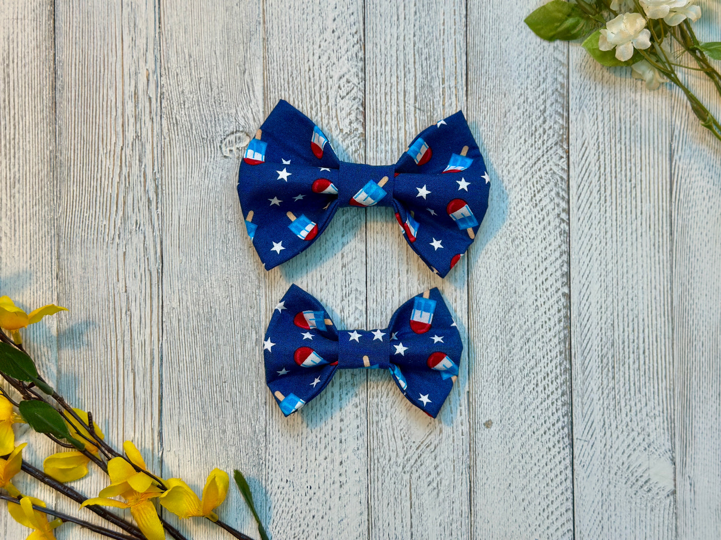 Bomb Pop Slip-on Bow Tie