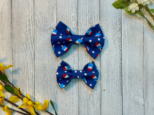 Bomb Pop Slip-on Bow Tie