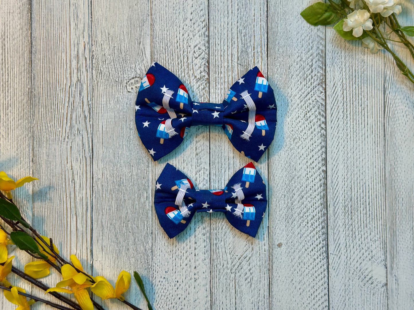 Bomb Pop Slip-on Bow Tie